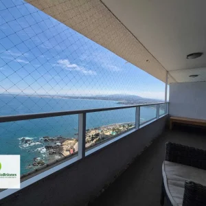 Vendo departamento semiamoblado en Costa de Montemar, Concón