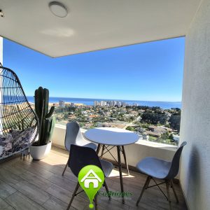 Arriendo depto Amoblado en Bosques de Montemar